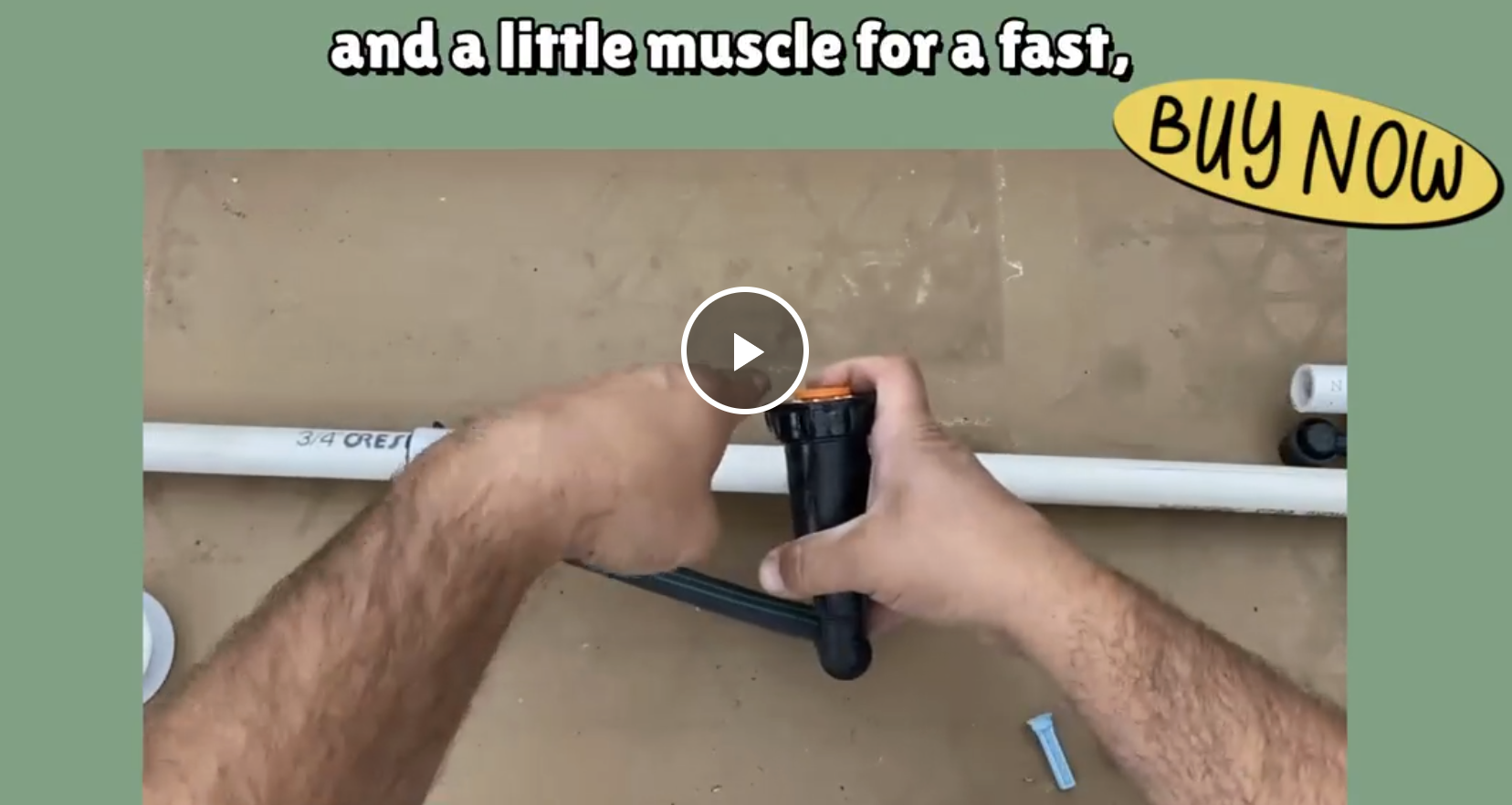 Watch Swing Joint Installation Video on Amazon